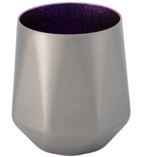 純鈦雙層八角鈦杯